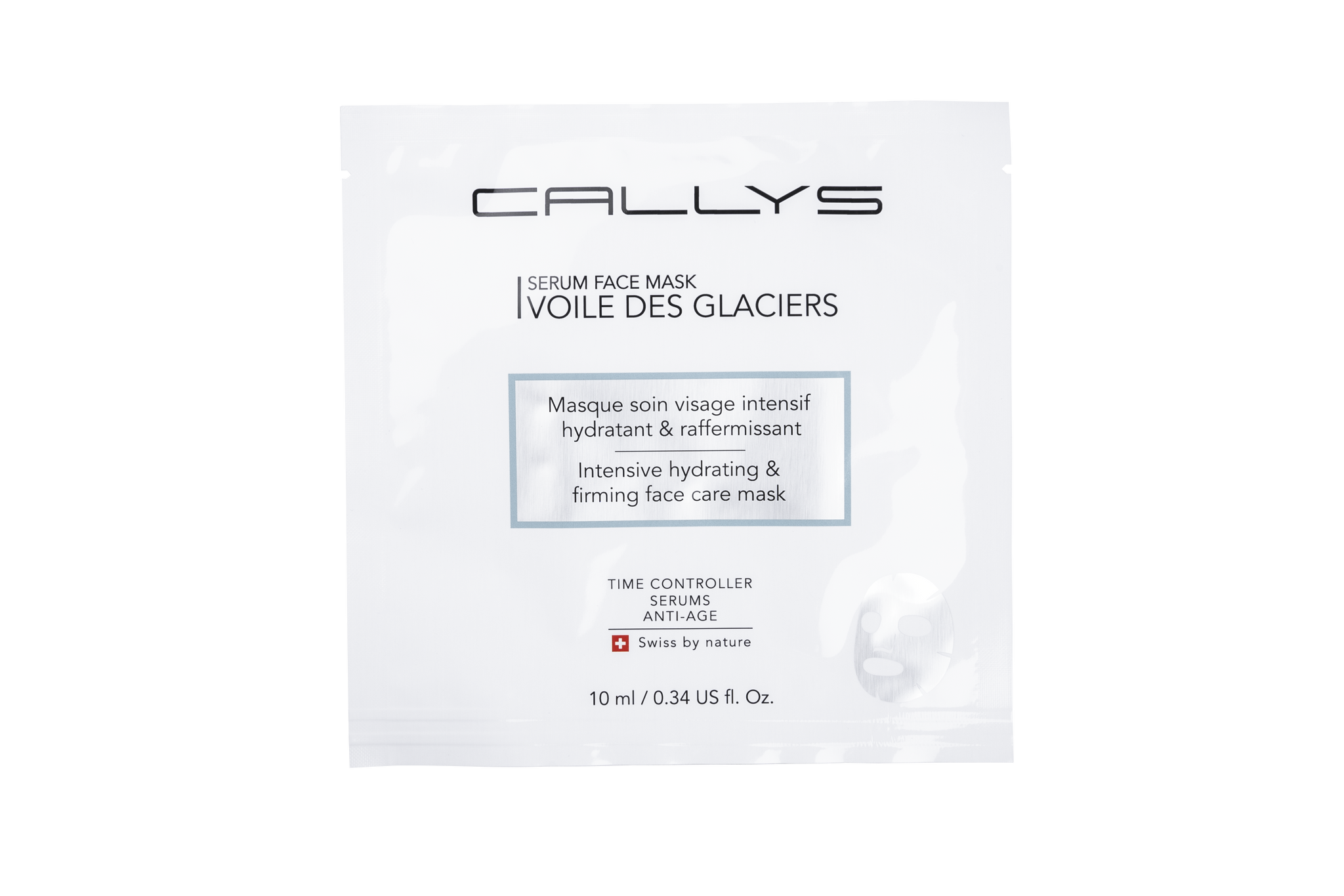 <b>Voile des Glaciers</b><br> Masque cellulose hydratant et raffermissant</br>